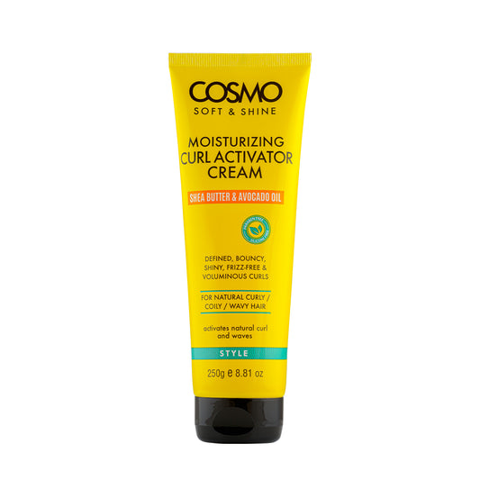 COSMO SOFT & SHINE MOISTURIZING CURL ACTIVATOR CREAM STYLE – 250ML (TUBE)