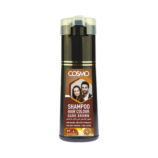 HAIR COLOUR SHAMPOO - DARK BROWN