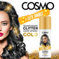 TEMPERORY GLITTER GAIR SPRAY - GOLD