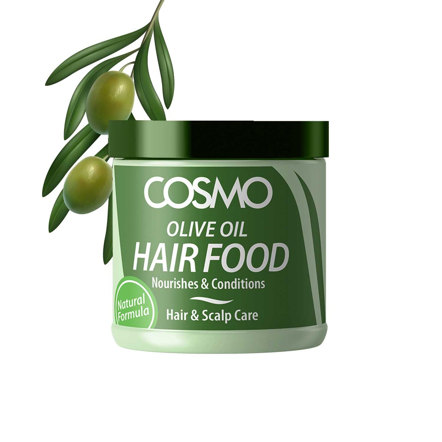 OLIVE OIL HAIR FOOD FORMULA - NOURISHES & CONDITIONS