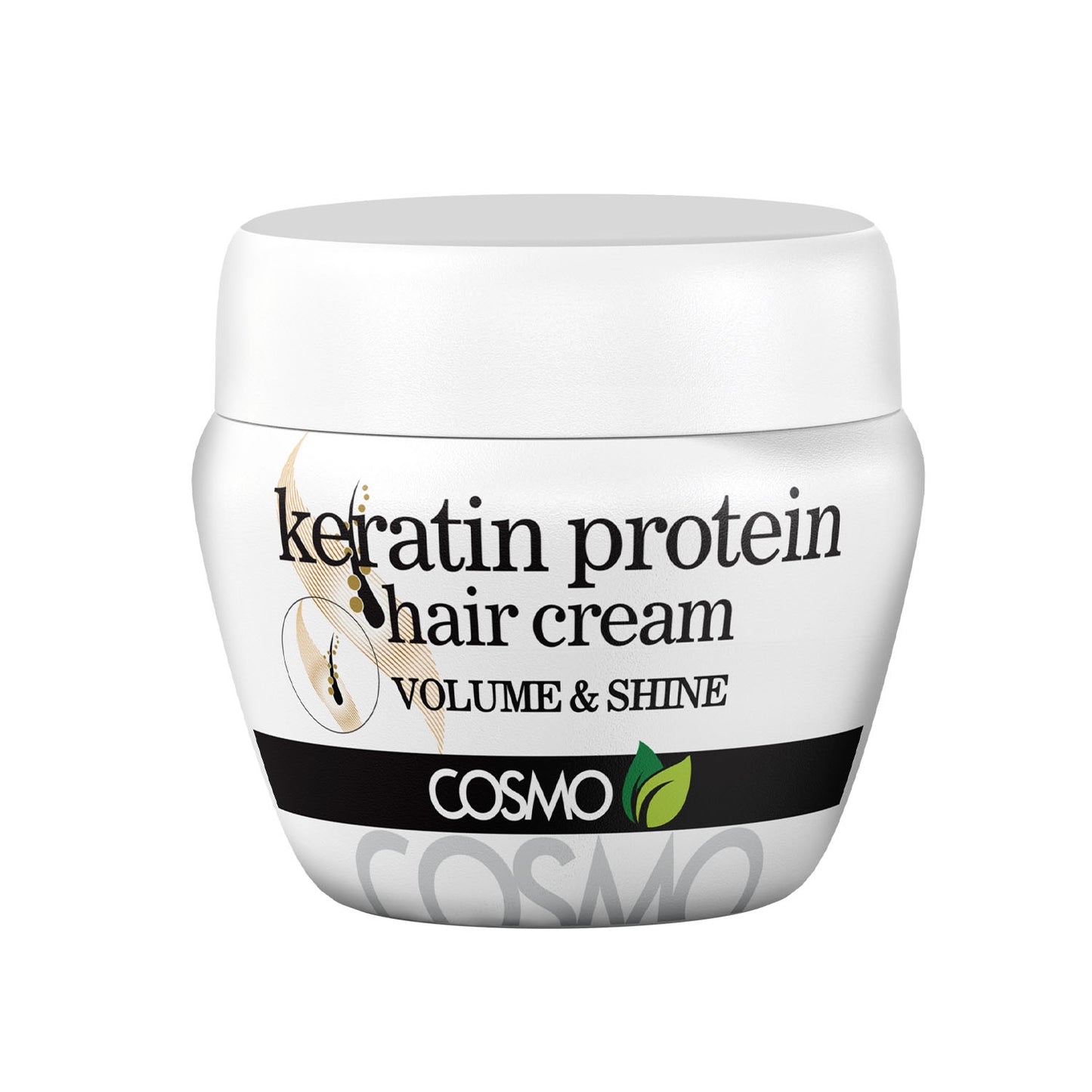 KERATIN PROTEIN HAIR CREAM - VOLUME & SHINE