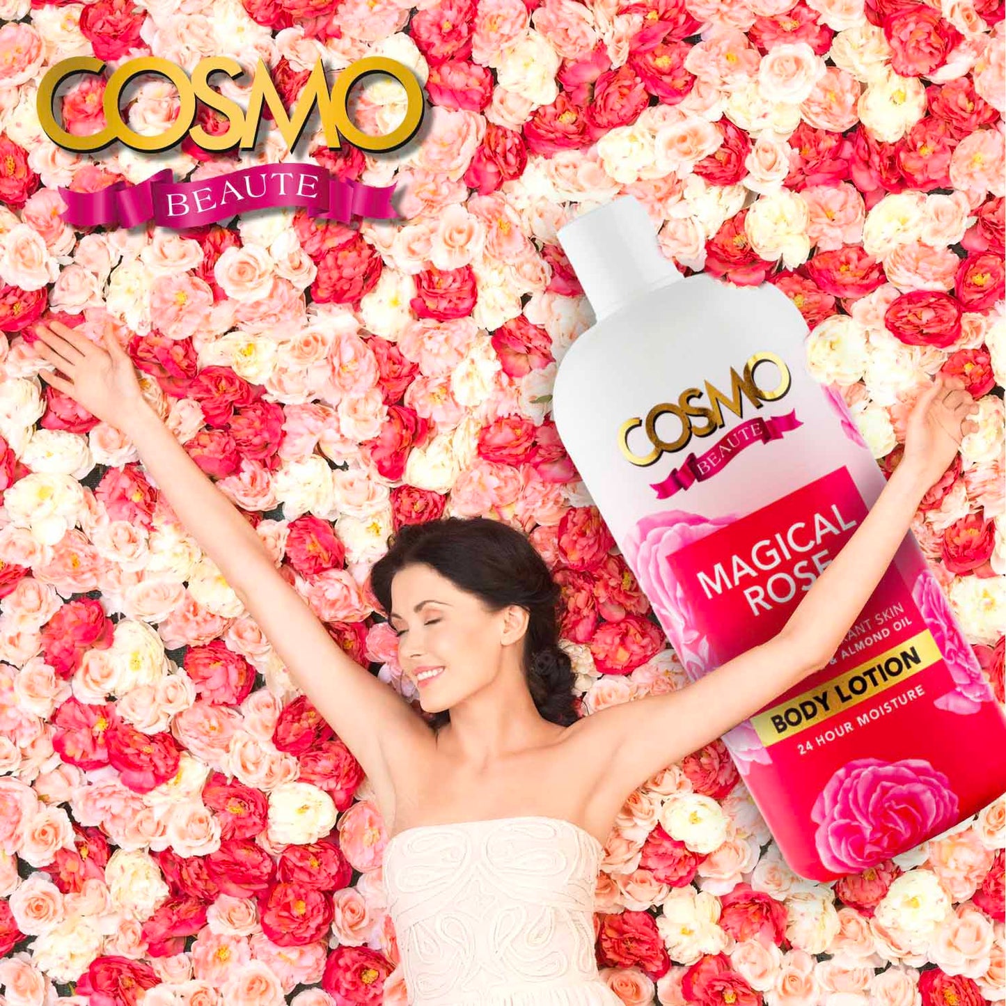 MAGICAL ROSE - MOISTURIZING BODY LOTION 750ML