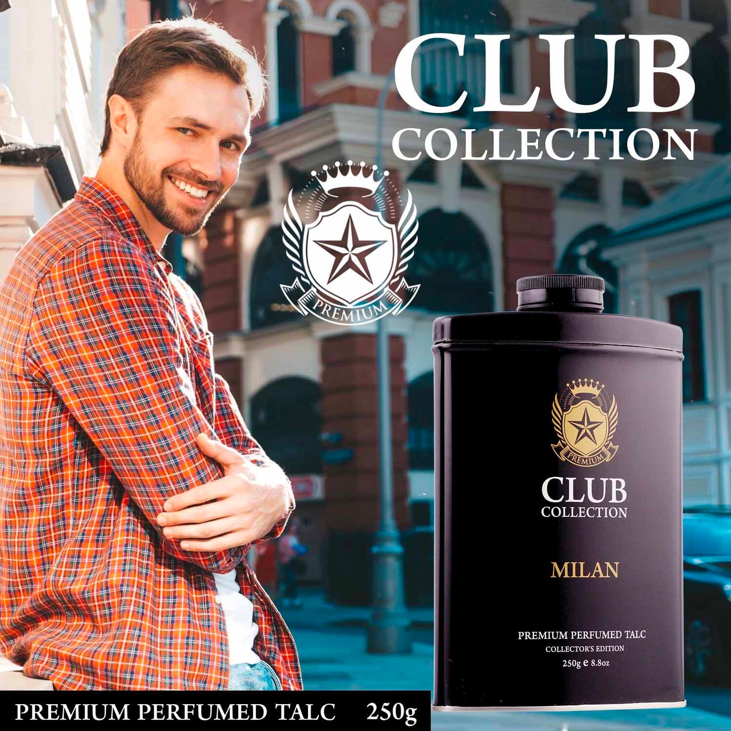 MILAN PREMIUM PERFUMED TALC