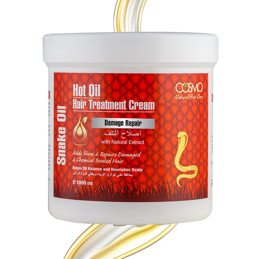 SNAKE OIL - HOT OIL HAIR TREATMENT CREAM - DAMAGE REPAIR