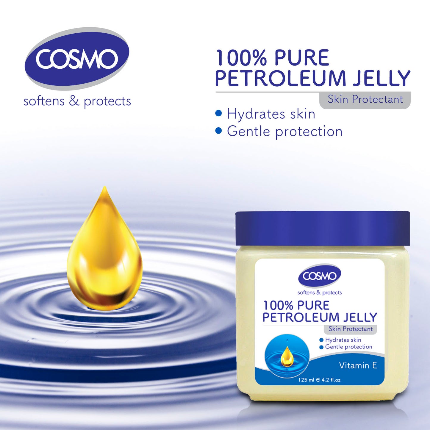 VITAMIN E 100% PURE PETROLEUM JELLY