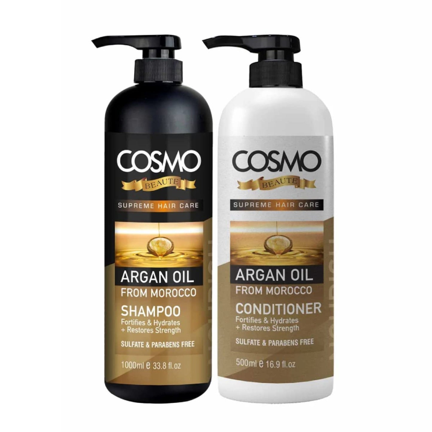 ARGAN OIL 1000ML SHAMPOO & CONDITIONER - 2 PIECES SET