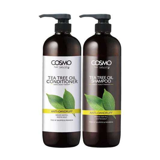 ANTI DANDRUFF - TEA TREE OIL 1000ML SHAMPOO & CONDITIONER - 2 PIECES SET