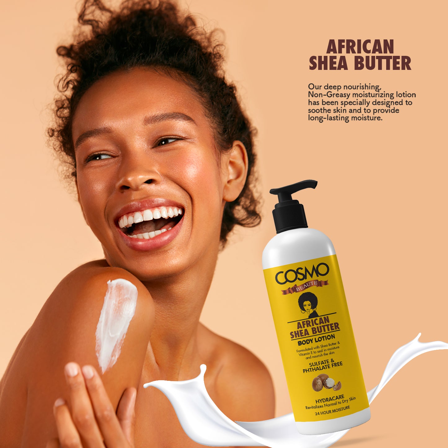 AFRICAN SHEA BUTTER - BODY LOTION