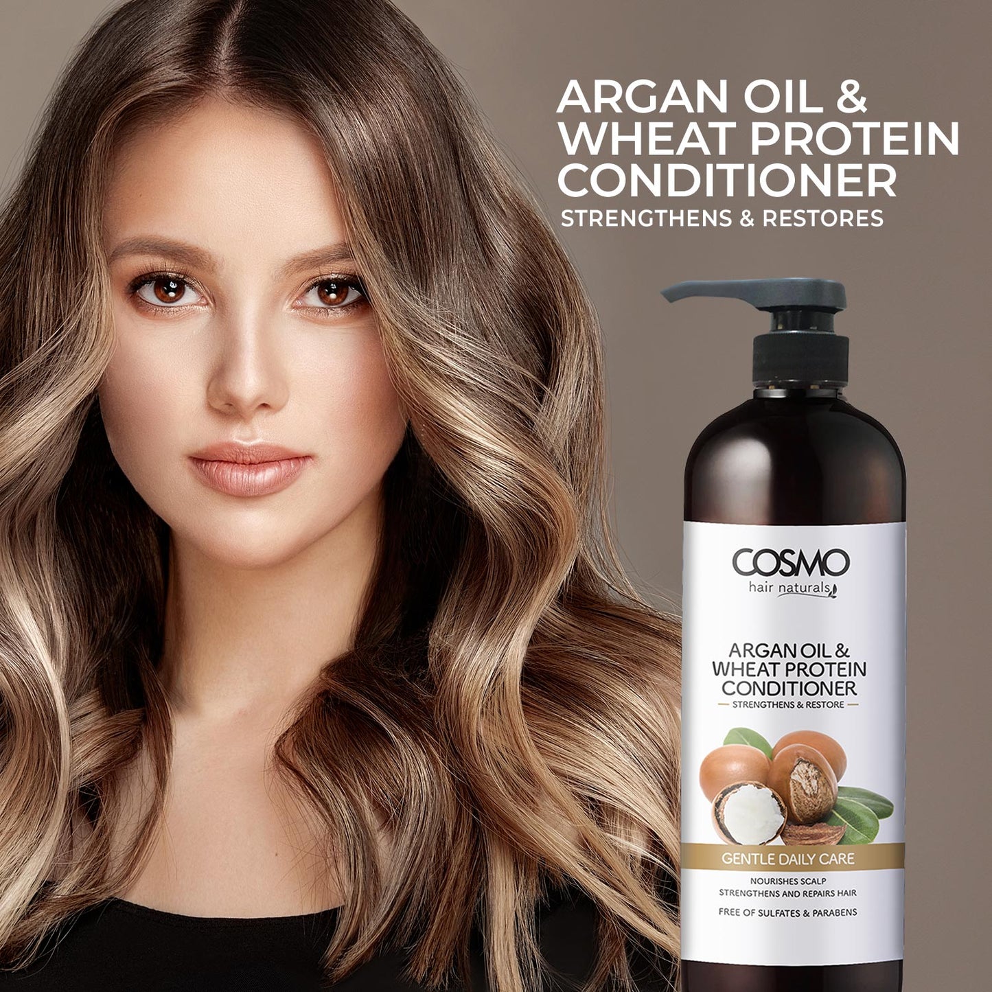 GENTLE DAILY CARE - ARGAN OIL & WHEAT PROTEIN CONDITIONER