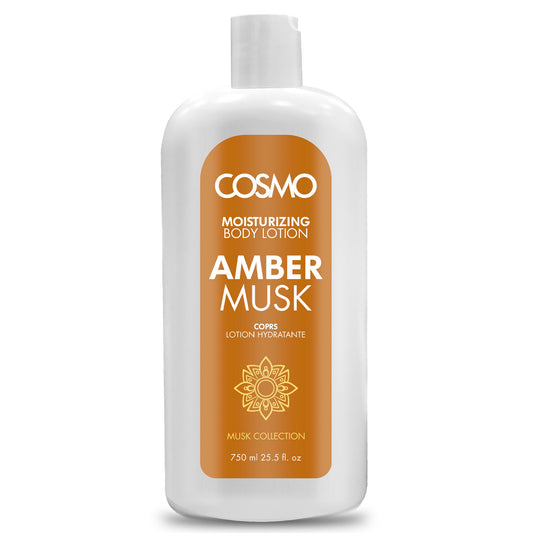 AMBER MUSK - MOISTURIZING BODY LOTION 750ML