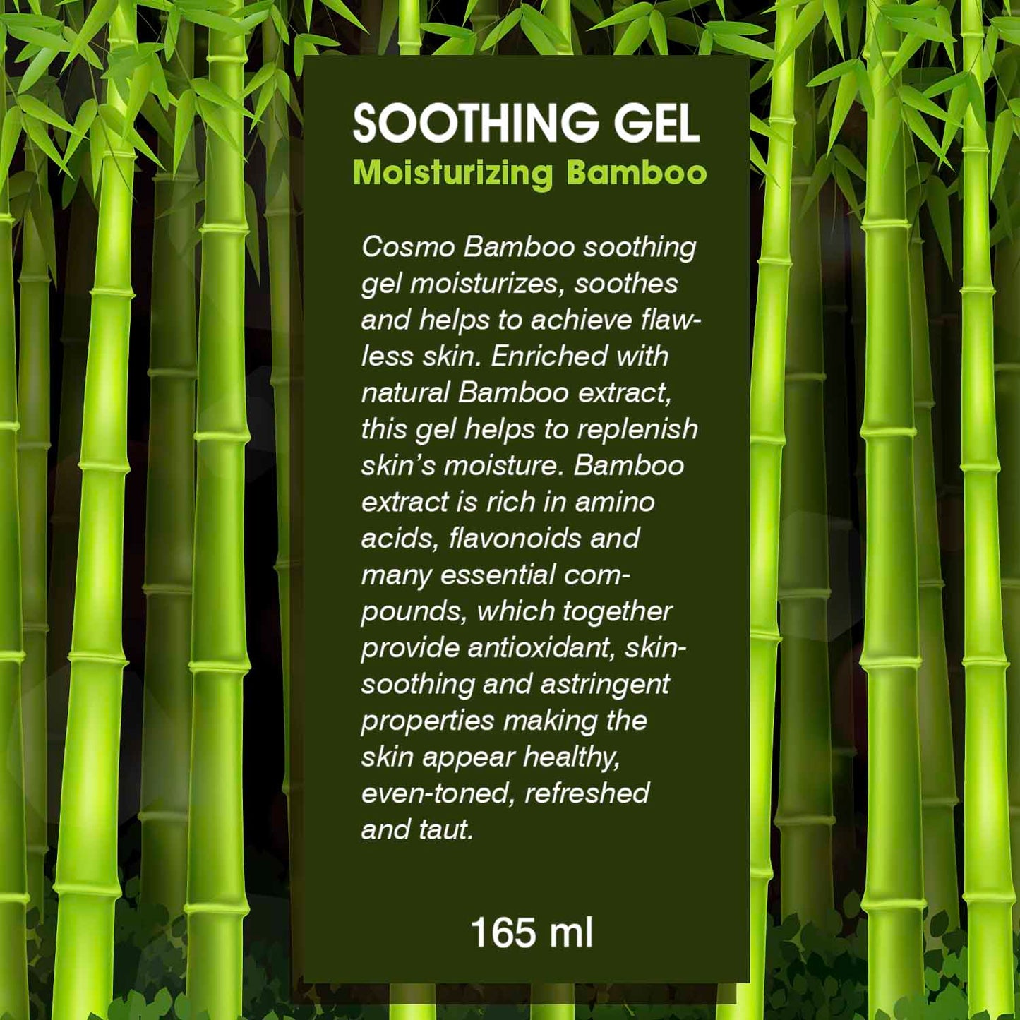 MOISTURIZING BAMBOO 100% PURE - SOOTHING GEL