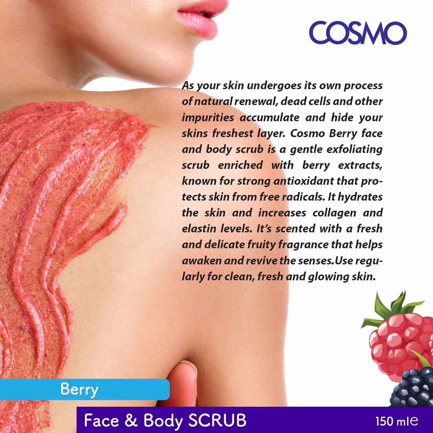 BERRY FACE & BODY SCRUB