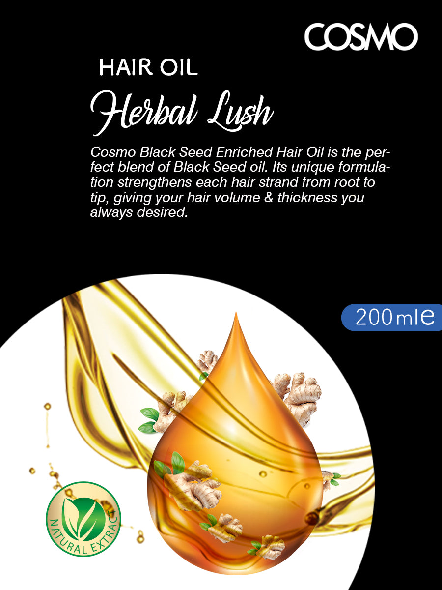 STRONG & HEALTHY HAIR - BLACKSEED HAIR OIL