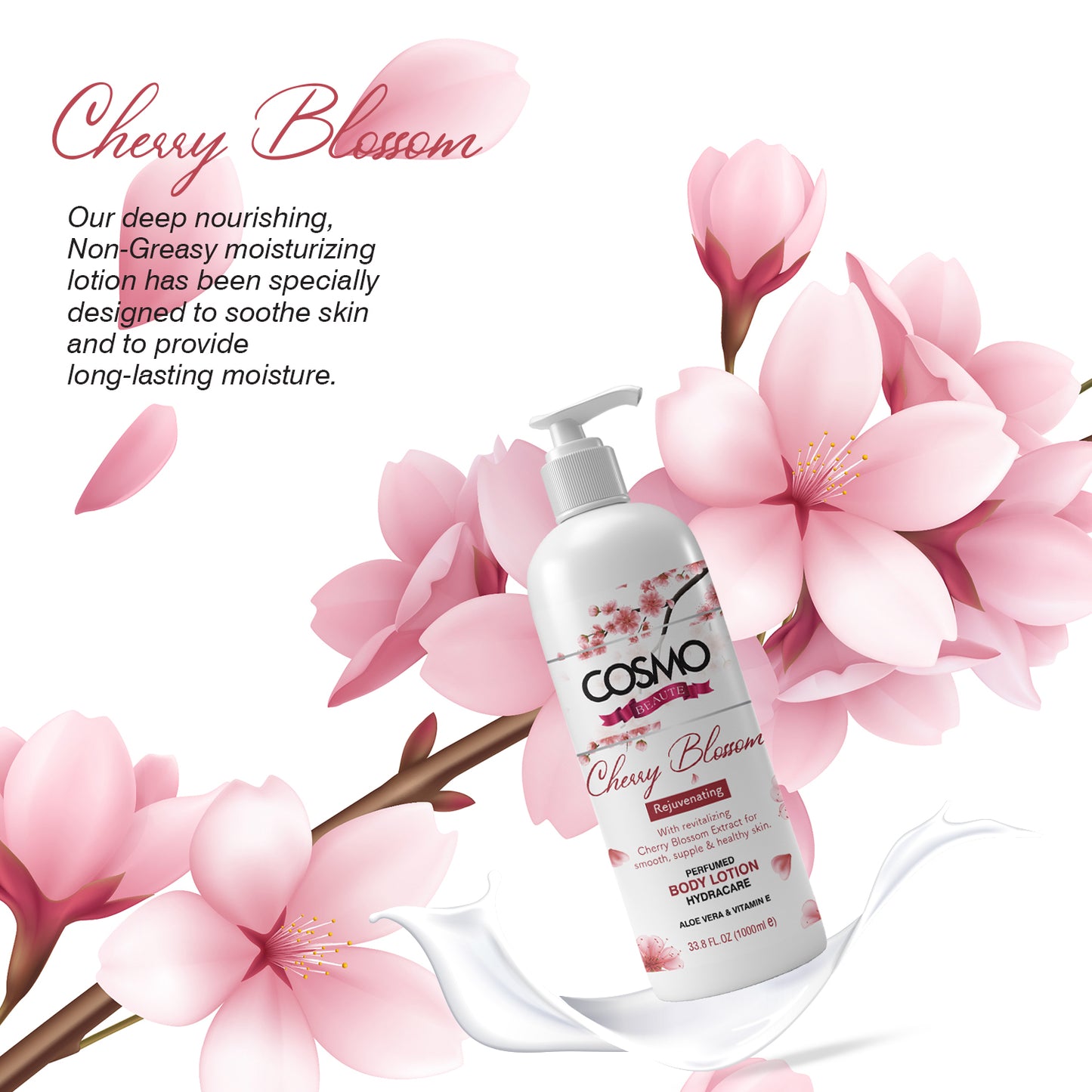 CHERRY BLOSSOM - REJUVENATING BODY LOTION