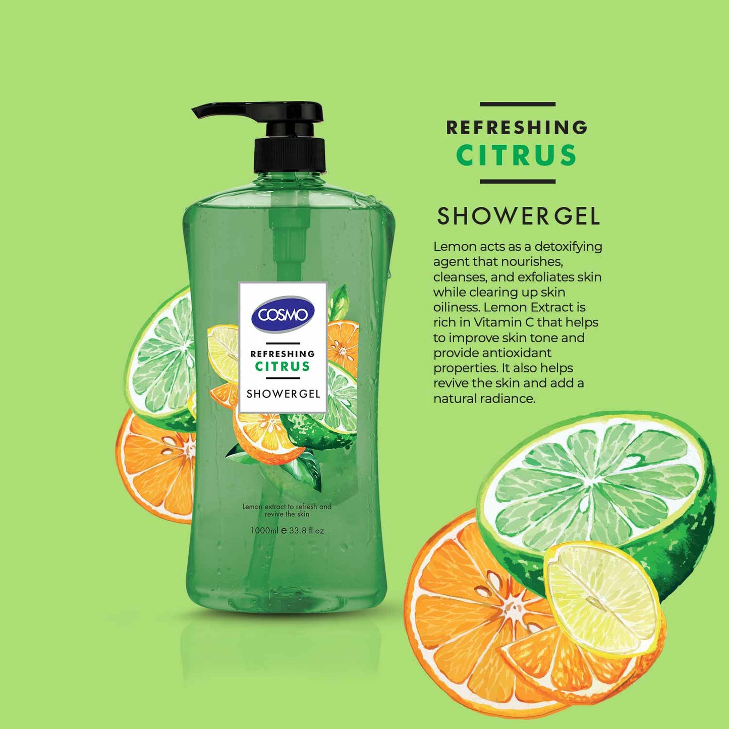 REFRESHING CITRUS - SHOWER GEL