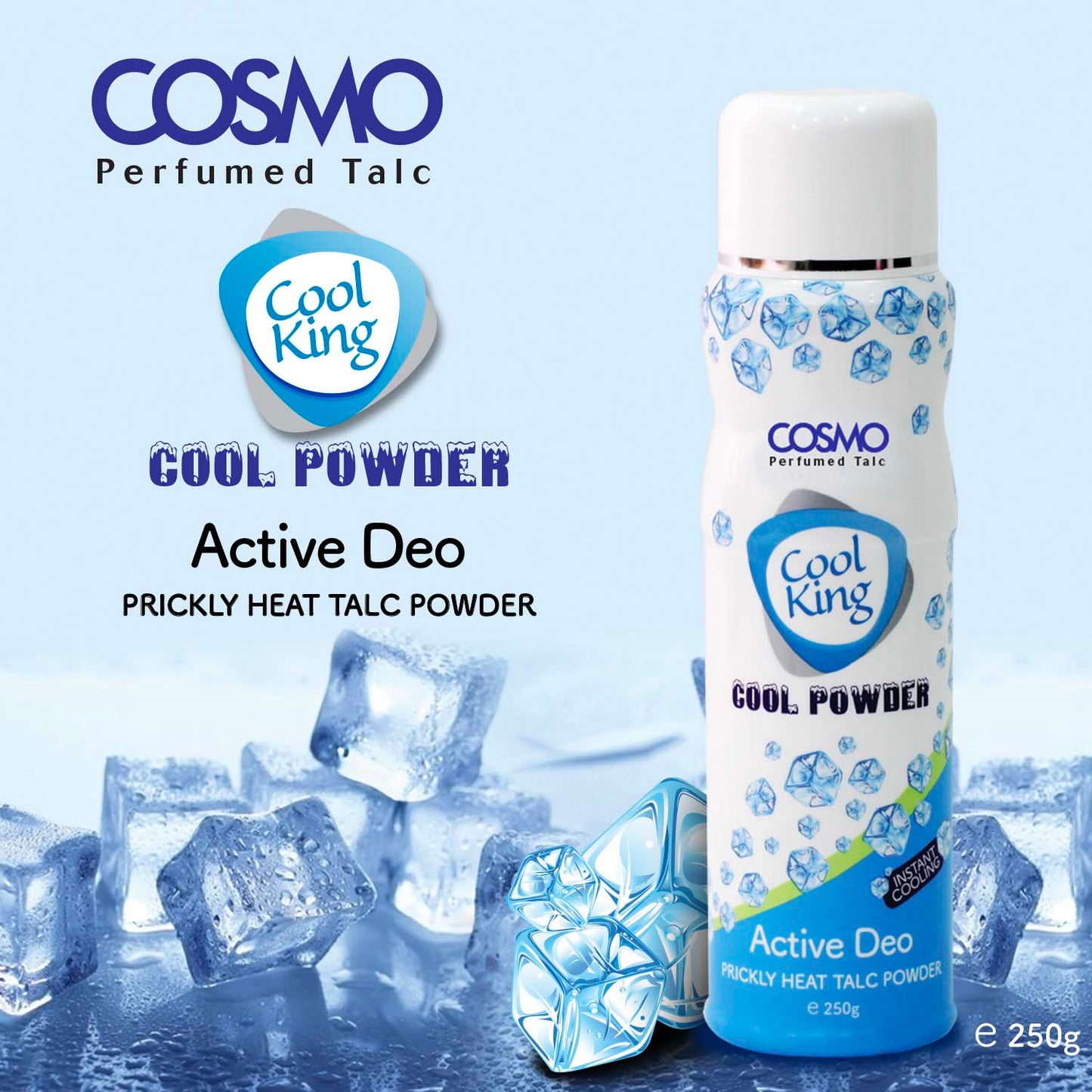 PRICKLY HEAT TALC POWDER - ACTIVE DEO