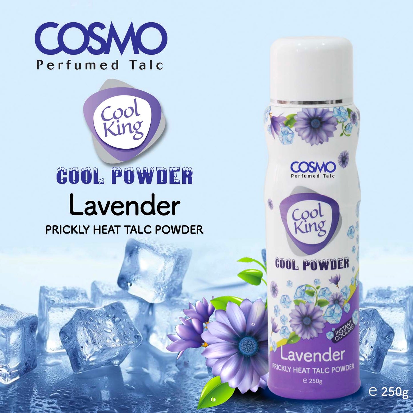 PRICKLY HEAT TALC POWDER - LAVENDER