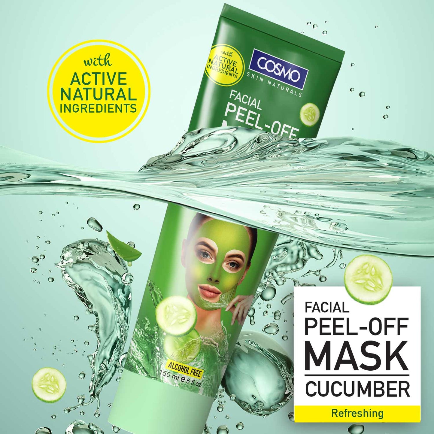 CUCUMBER PEEL-OFF MASK