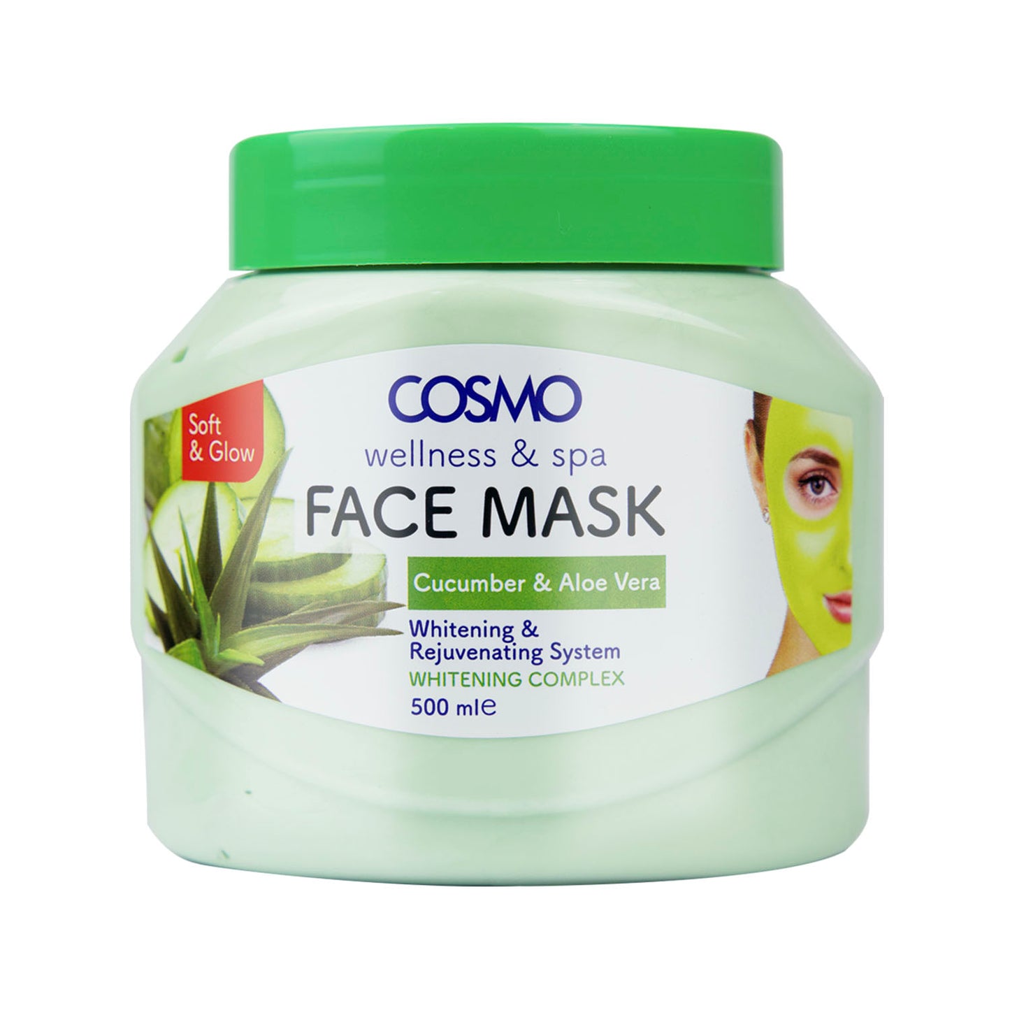 CUCUMBER & ALOE VERA FACE MASK