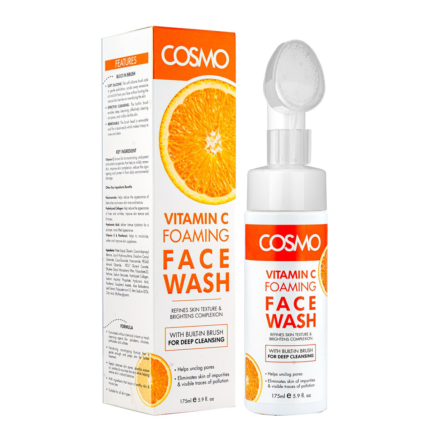 VITAMIN C FOAMING FACE WASH - 175ML