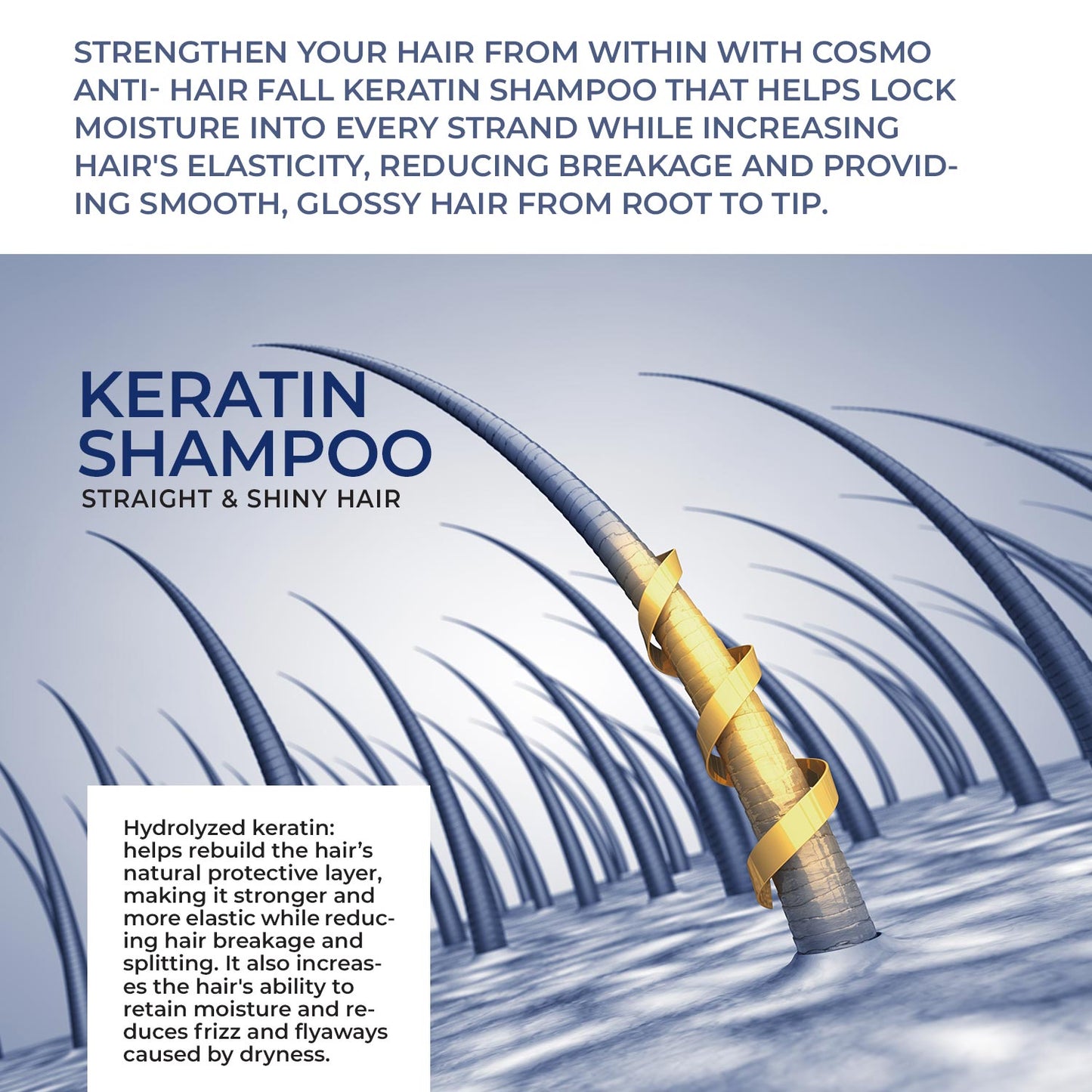 ANTI-HAIR FALL - KERATIN SHAMPOO