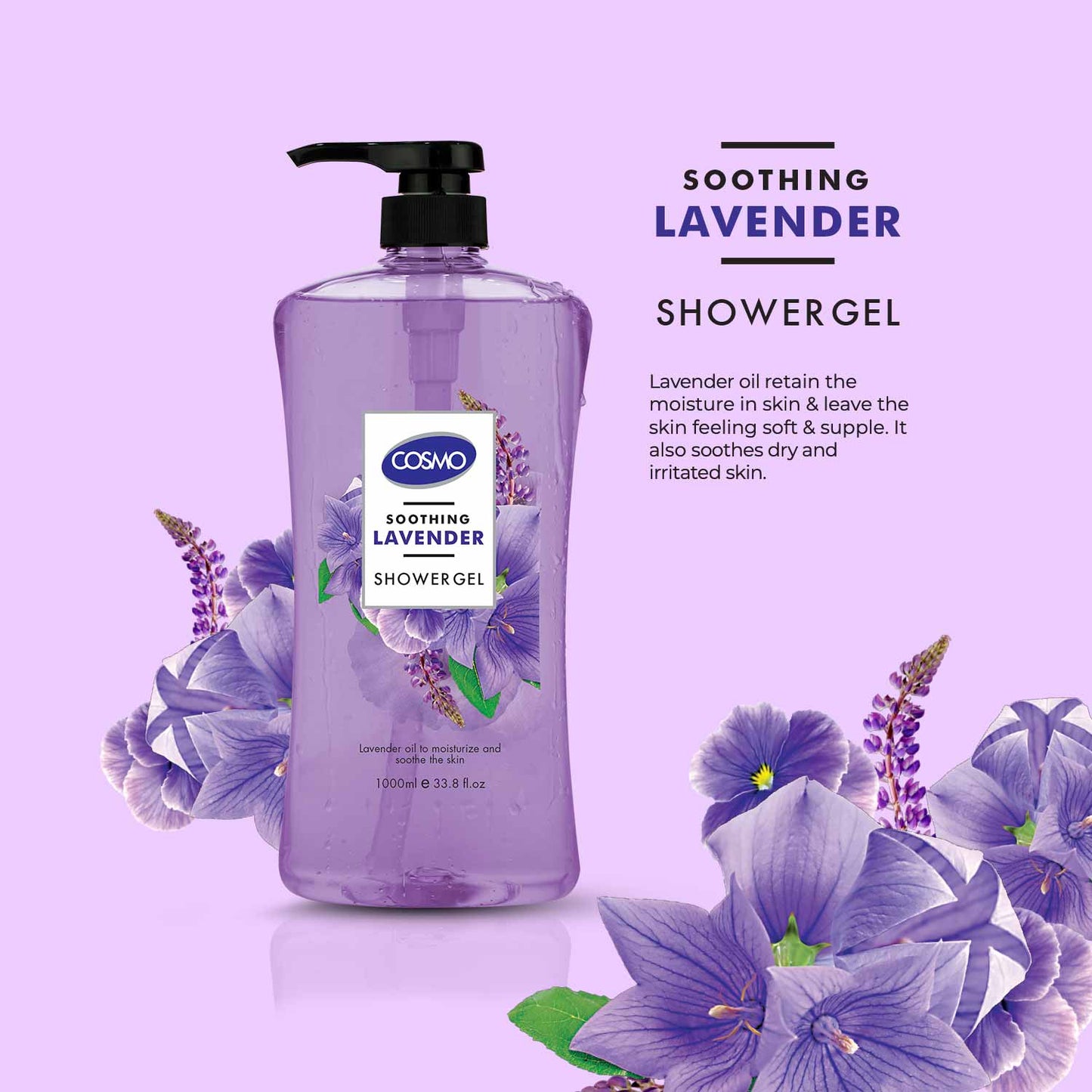 SOOTHING LAVENDER - SHOWER GEL