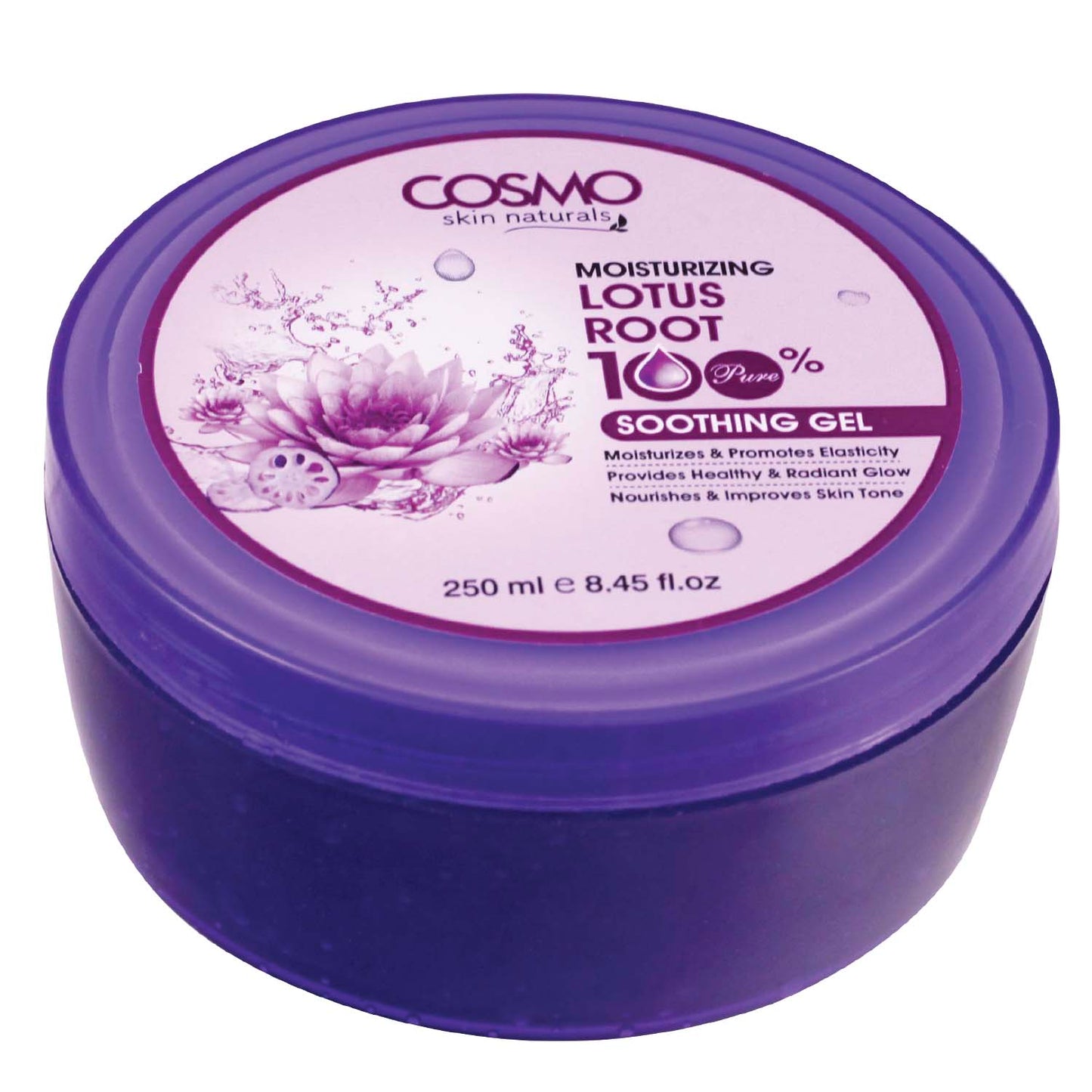 MOISTURIZING LOTUS ROOT 100% PURE - SOOTHING GEL