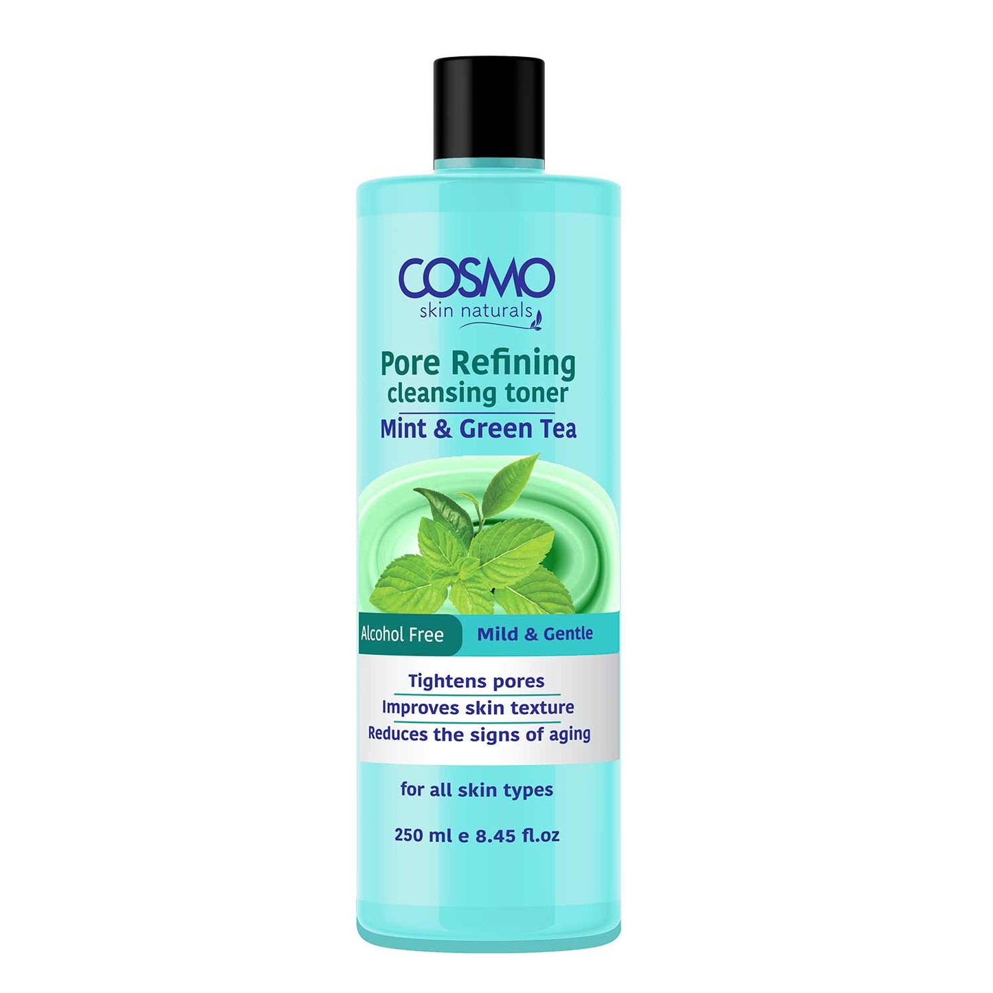 MINT & GREEN TEA - PORE REFINING CLEANSING TONER