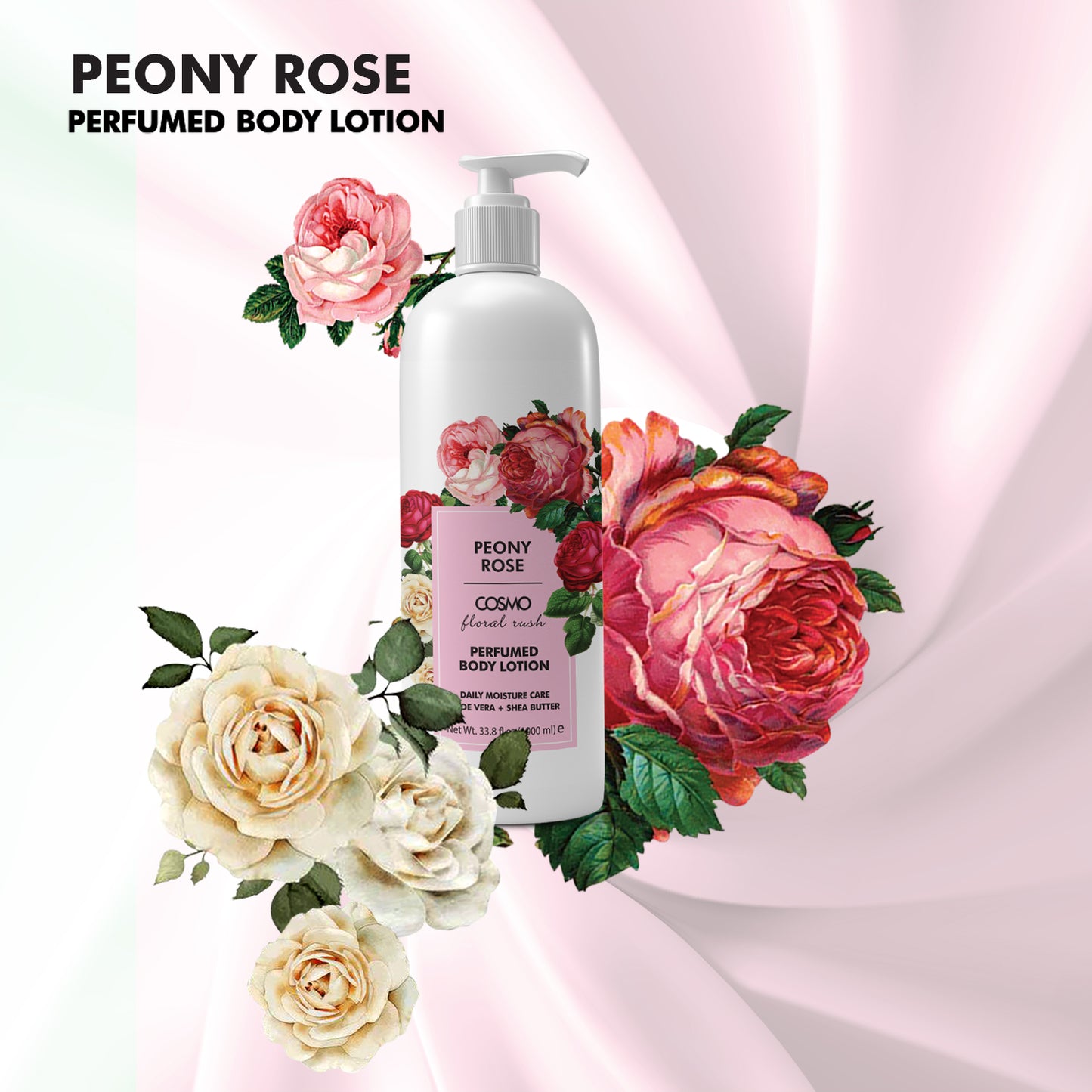 PEONY ROSE PERFUMED BODY LOTION