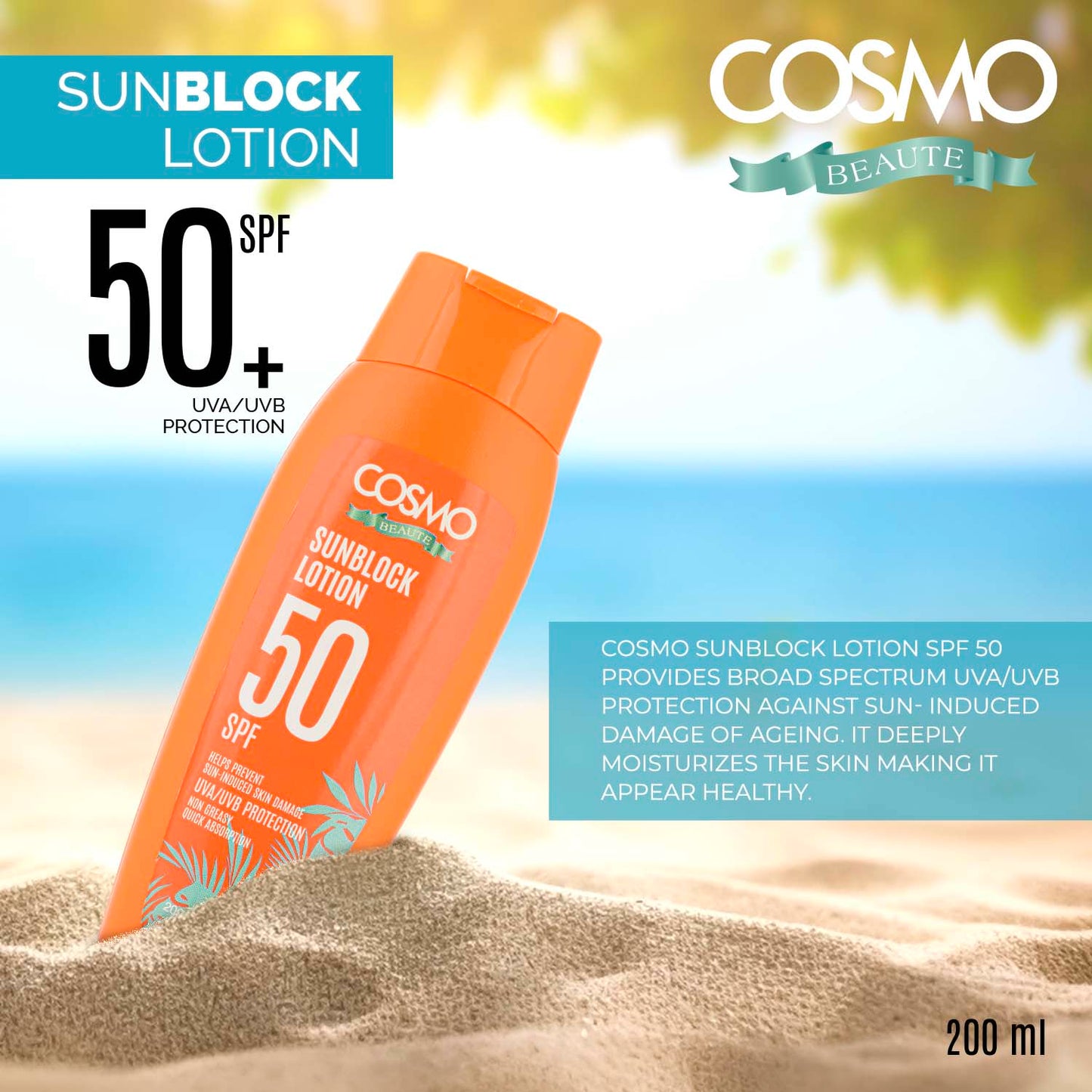 SUNBLOCK LOTION SPF 50