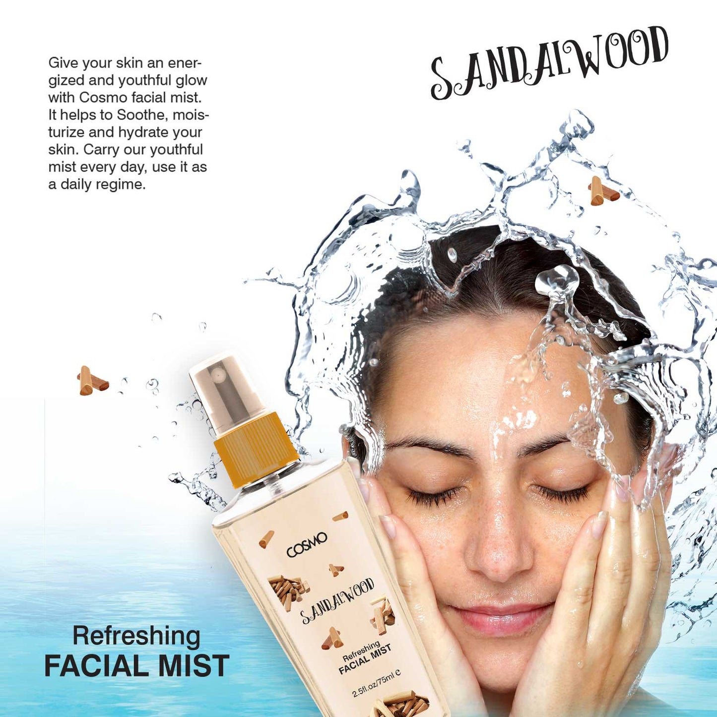 SANDALWOOD FACIAL MIST