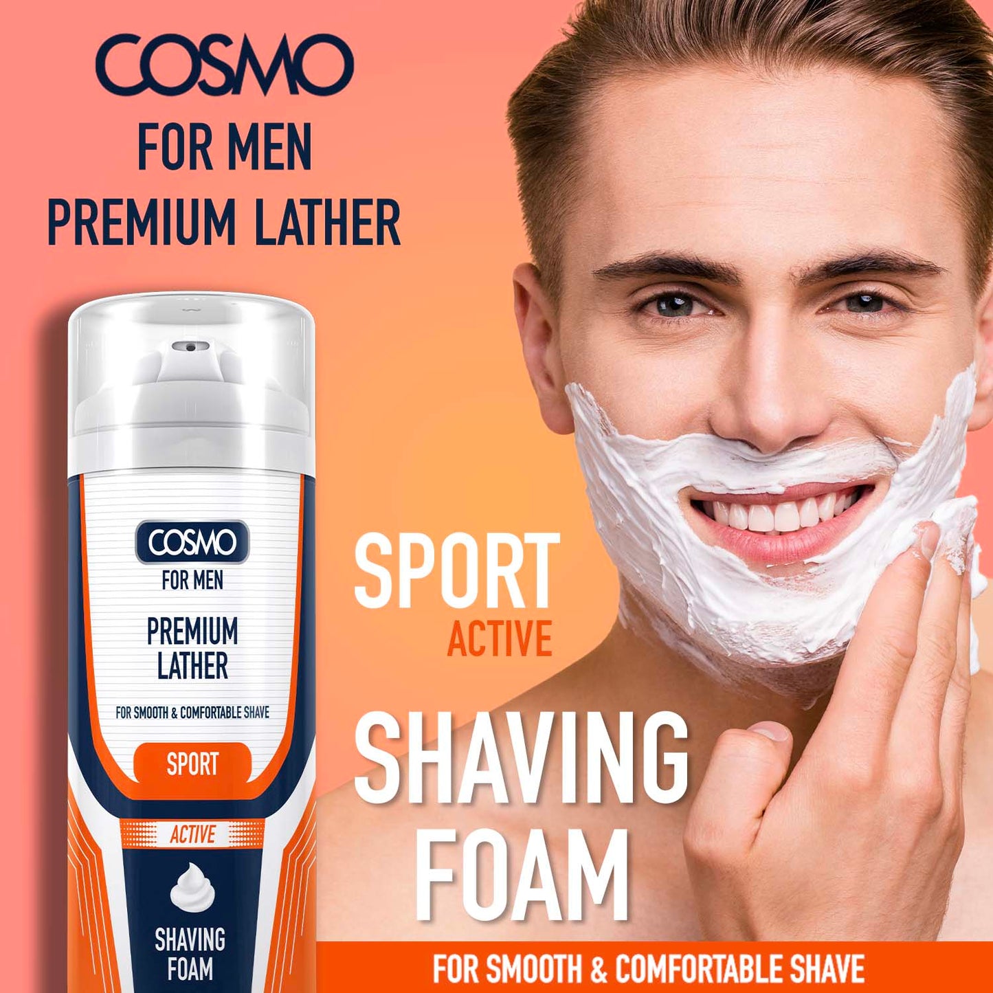 SHAVING FOAM - SPORT ACTIVE