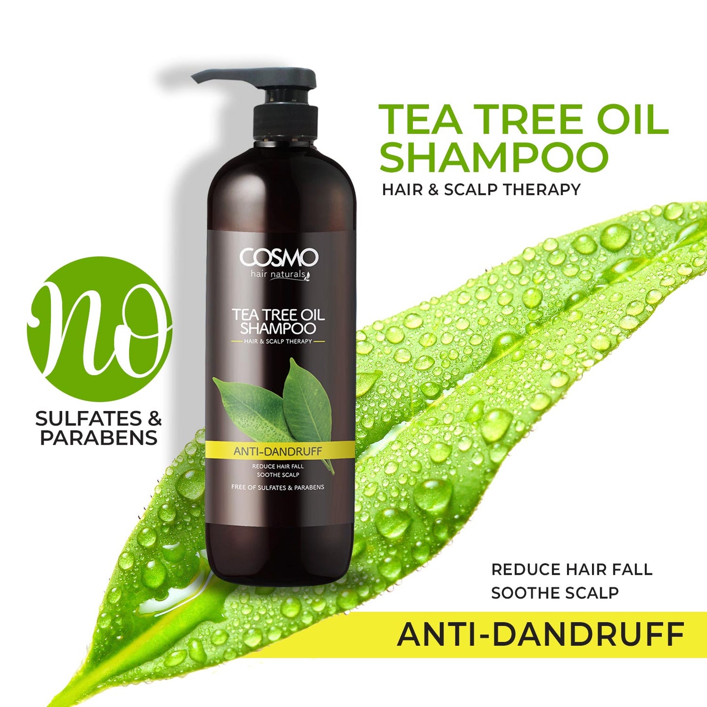 ANTI DANDRUFF - TEA TREE OIL SHAMPOO