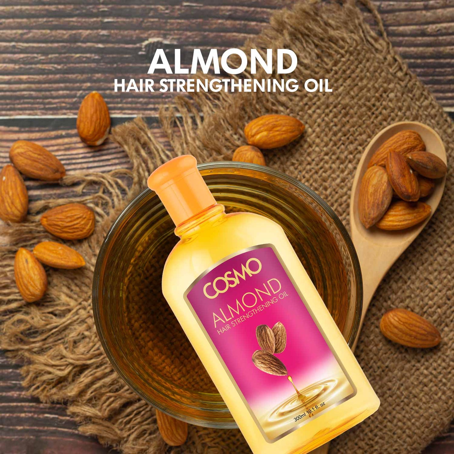 ALMOND HAIR OIL 300ML