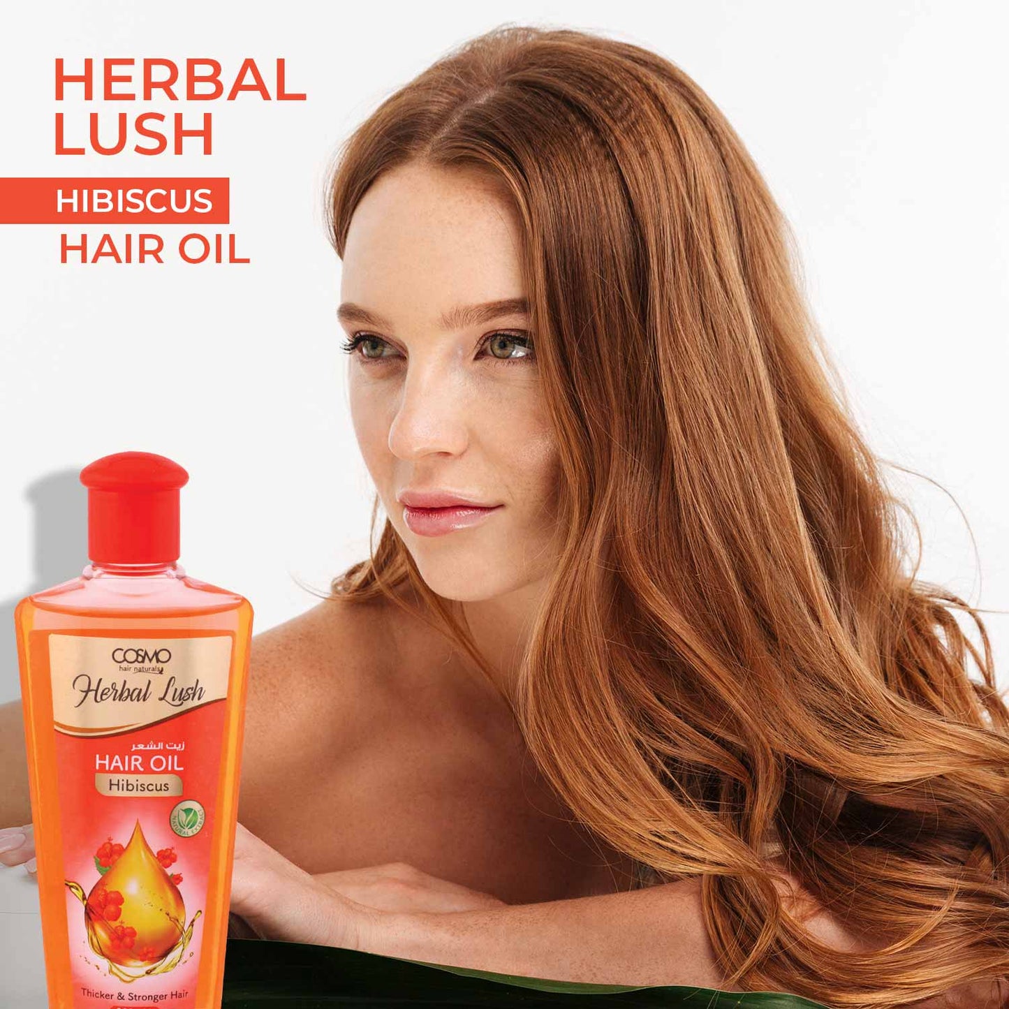 THICKER & STRONGER HAIR - HIBISCUS HAIR OIL