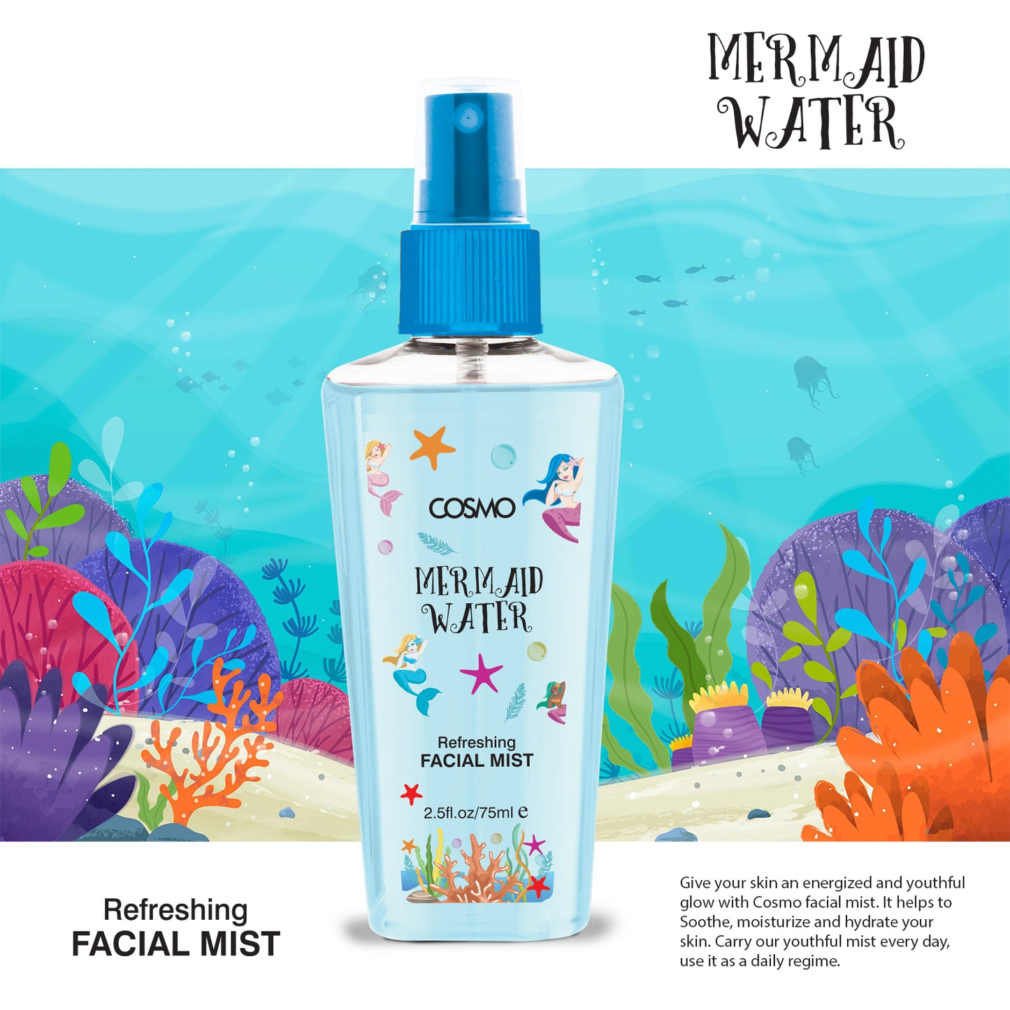 MERMAID WATER FACIAL MIST