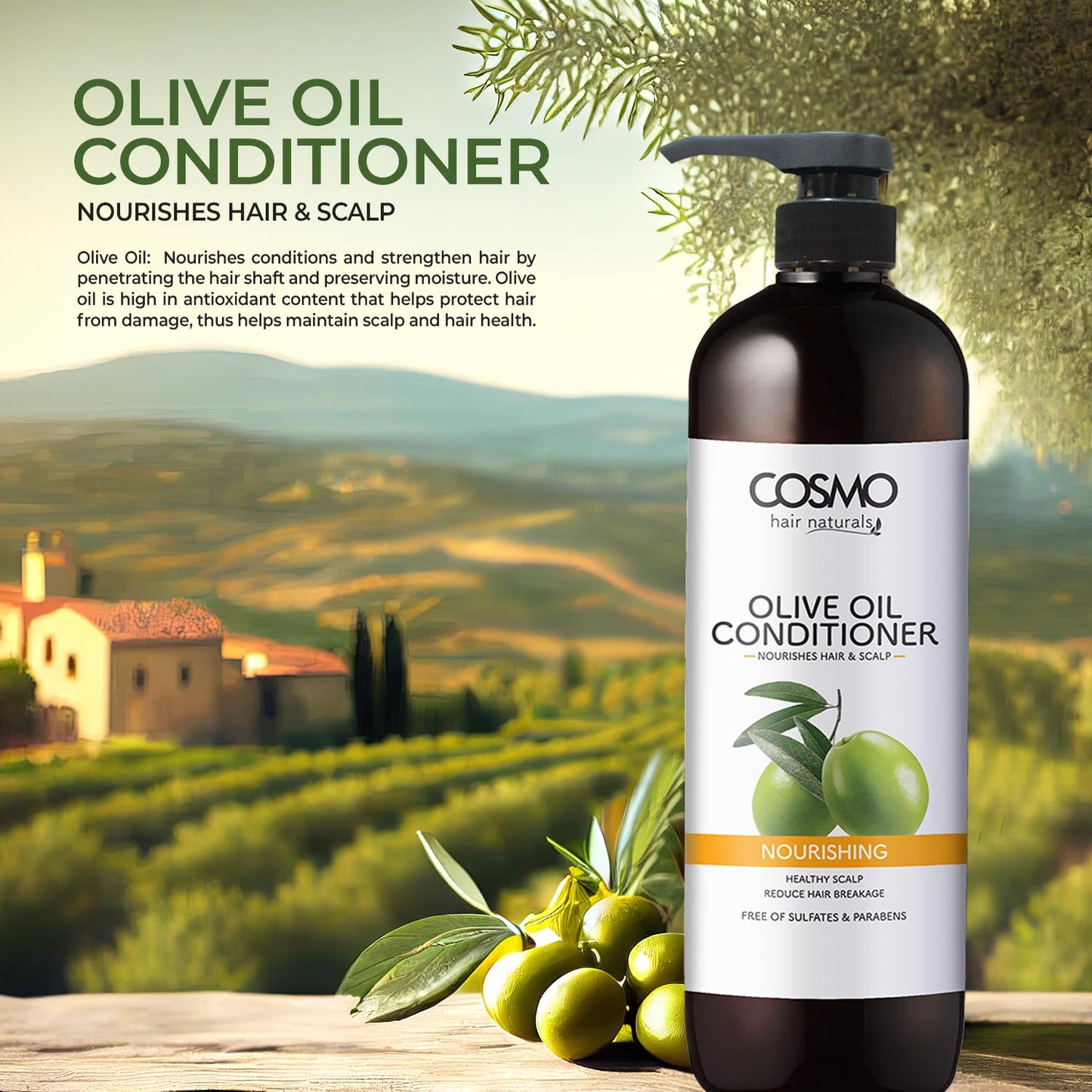 NOURISHING - OLIVE OIL CONDITIONER