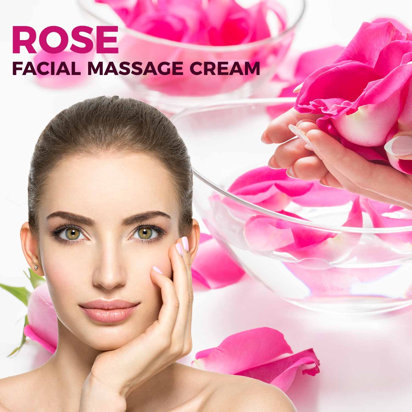 ROSE FACIAL MASSAGE CREAM