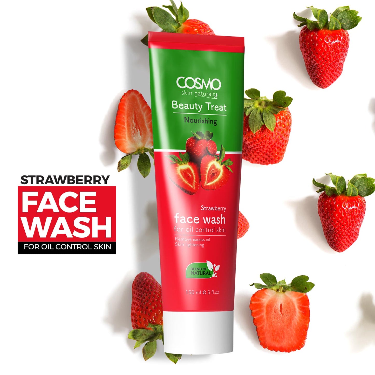 BEAUTY TREAT NOURISHING - STRAWBERRY FACE WASH